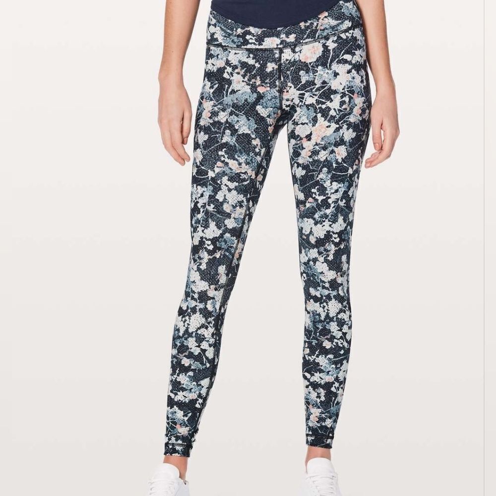 Lululemon Wunder Under Hi-Rise Tight 28 Inch Spring Bloom Multi Leggings 6 - Picture 2 of 13